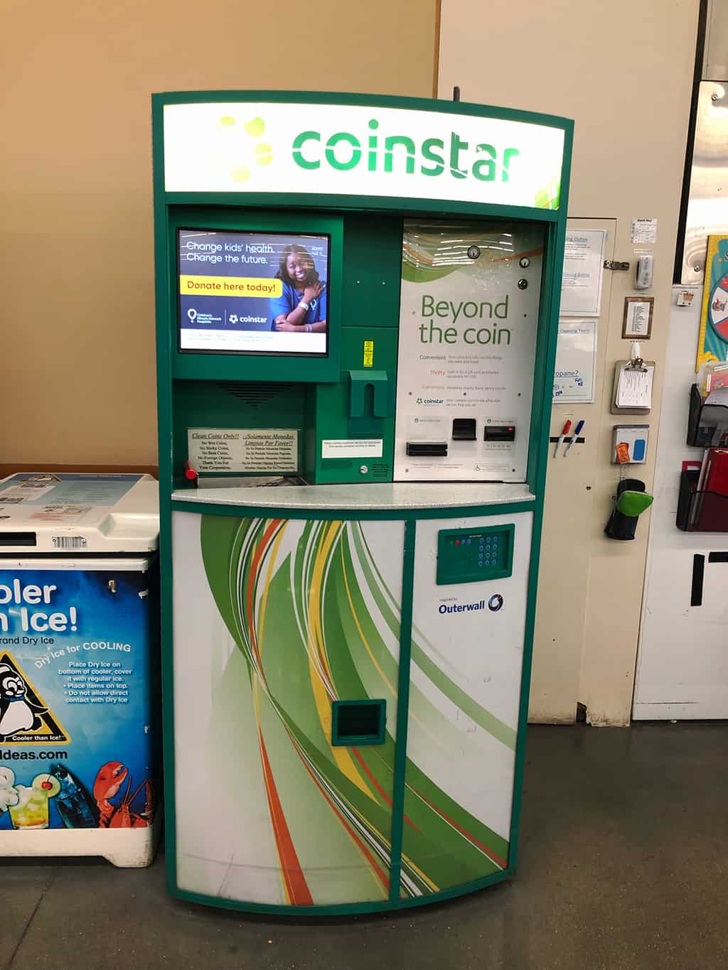 How to cash in your coins at Coinstar | Coinstar United Kingdom