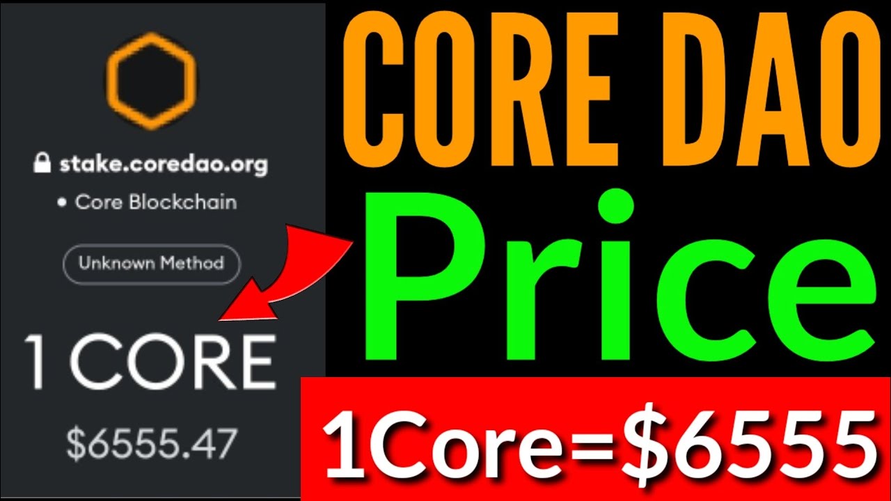 Core DAO (CORE) live coin price, charts, markets & liquidity