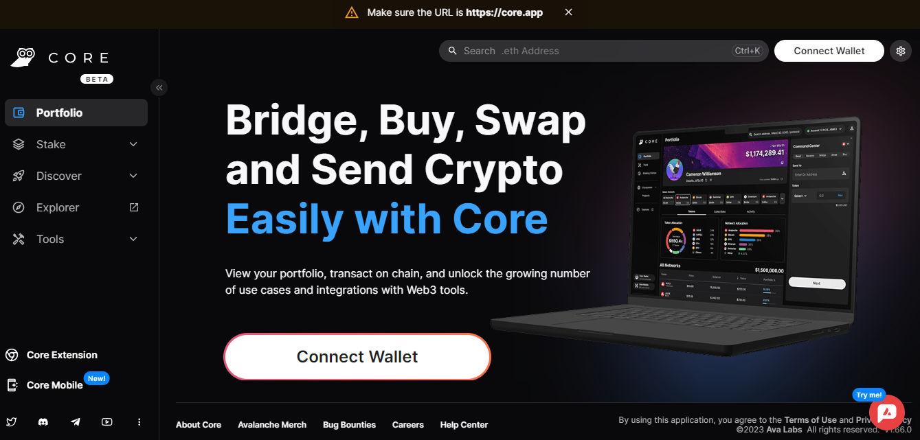 Wallet Setup: Core | Trader Joe Help Center