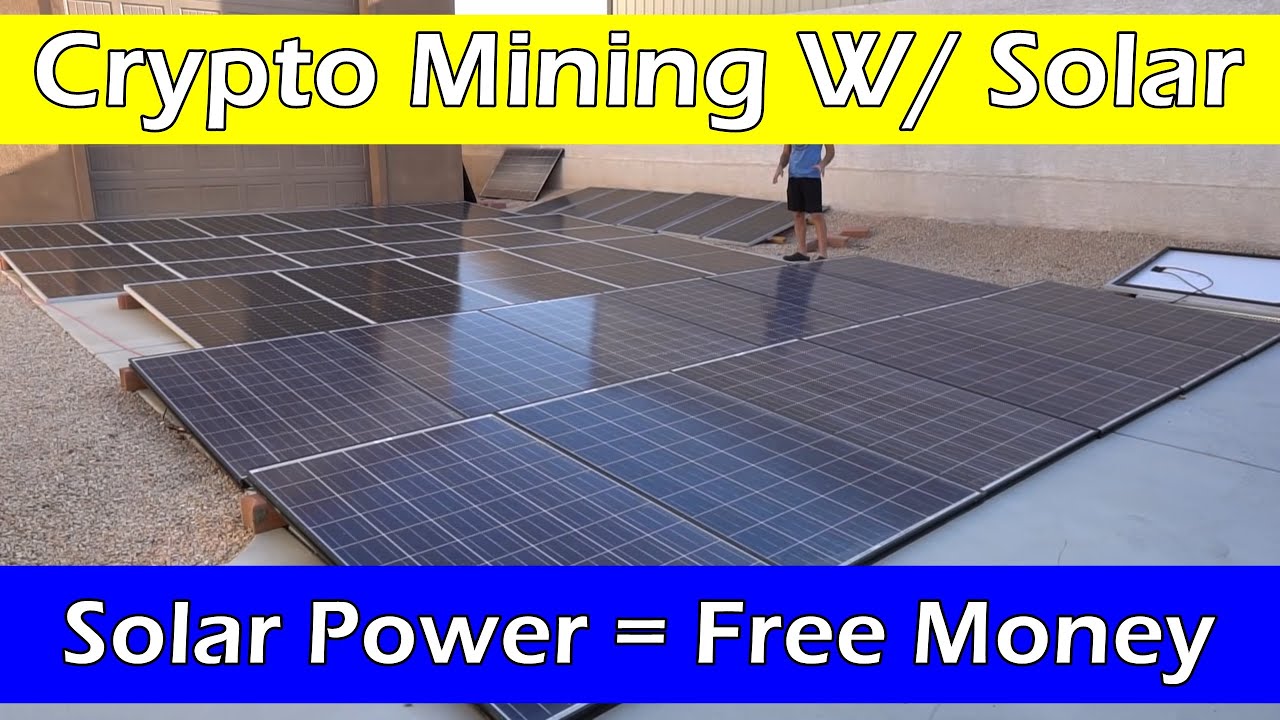 How Many Solar Panels Do I Need To Mine Bitcoin? | YSG Solar | YSG Solar