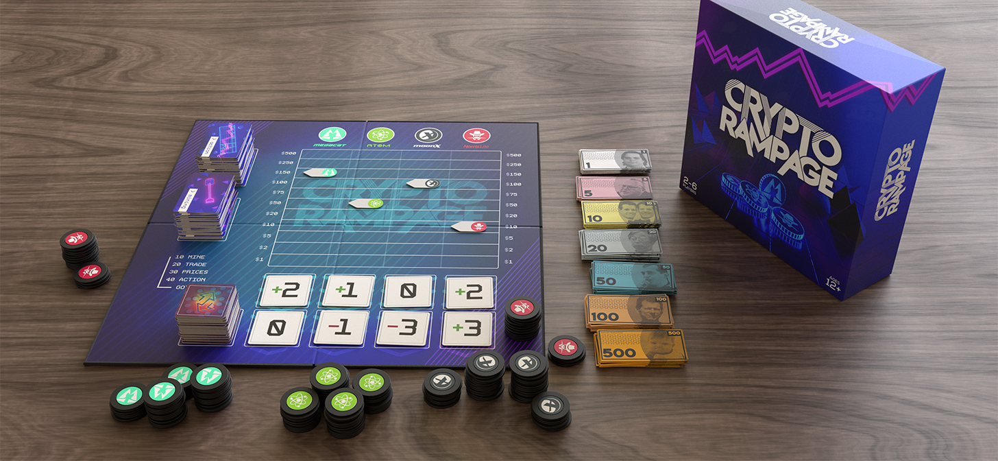 Crypto Millionaire - The Cryptocurrency Board Game - Home