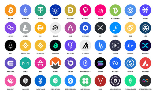 Cryptocurrency Icons