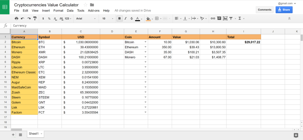 How to Create Your Own Excel Crypto Tracker in | CoinLedger