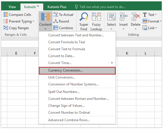 Currency Converter Template For Excel