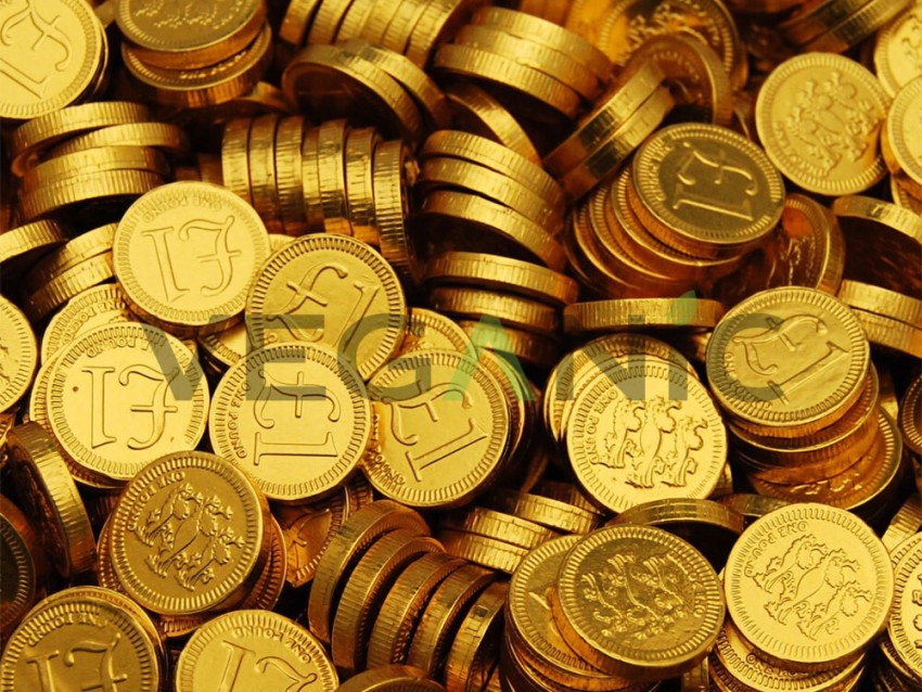 Thompson Milk Chocolate Coins - Gold