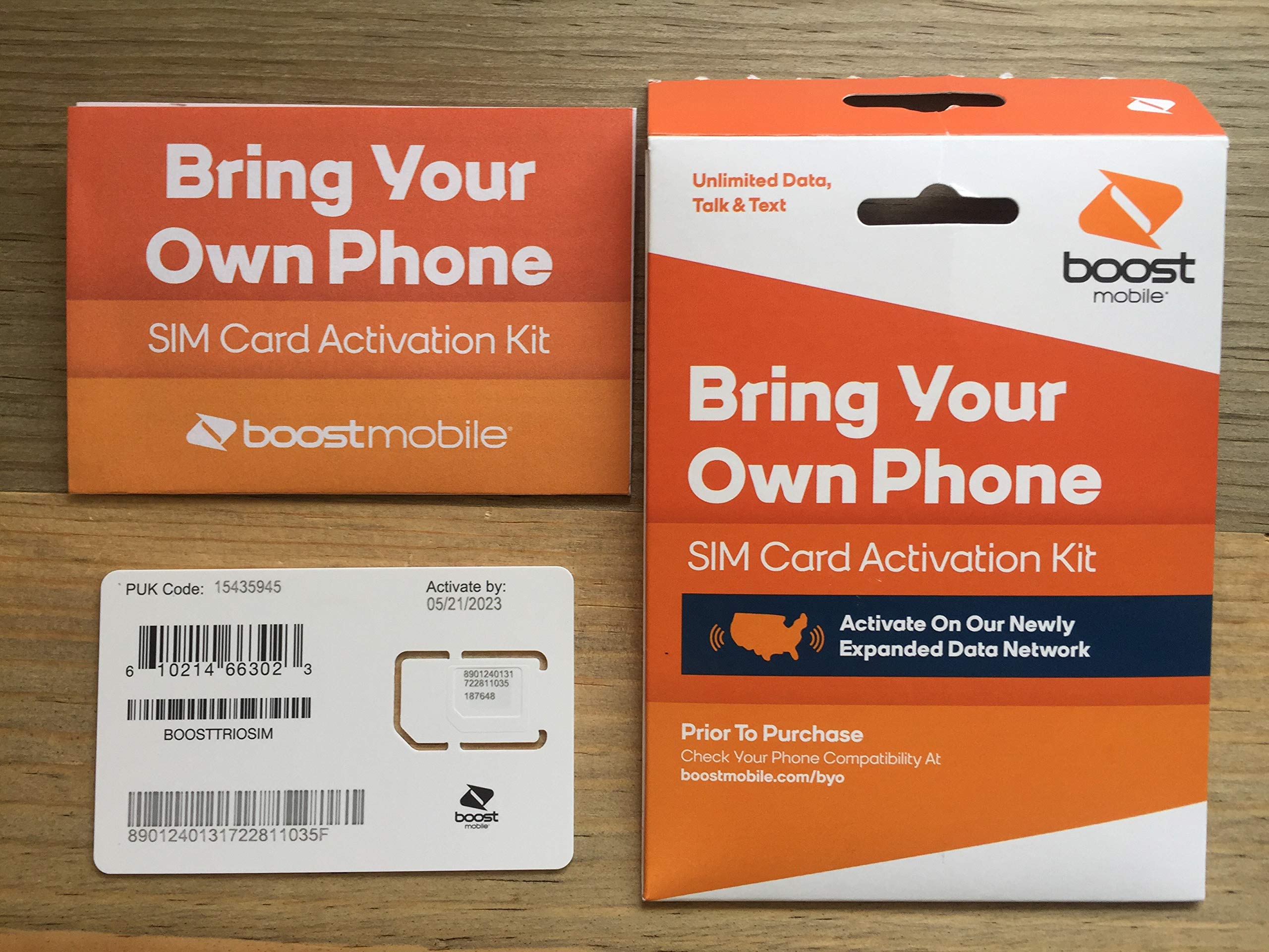 SIM Cards | Mobile Accessories | Boost $30 Prepaid Sim Card Starter Kit Pack | Everything ID