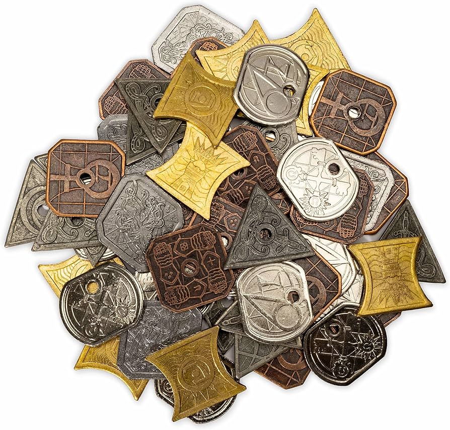 Fantasy Coins - Fire Gold – The Broken Token