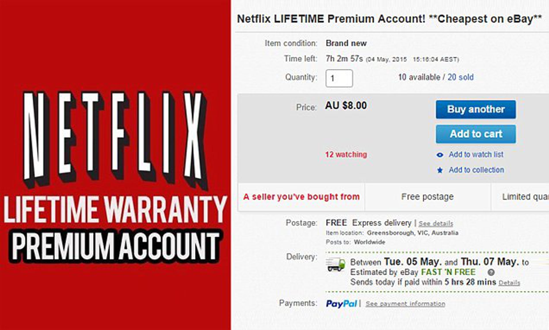 Netflix Lifetime Account - Umbral Arcadia