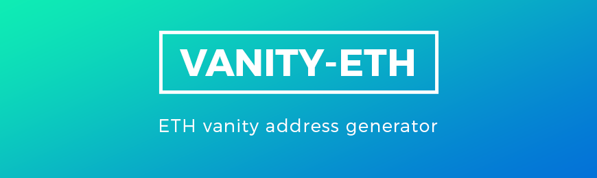 Vanity ETH Address Generator