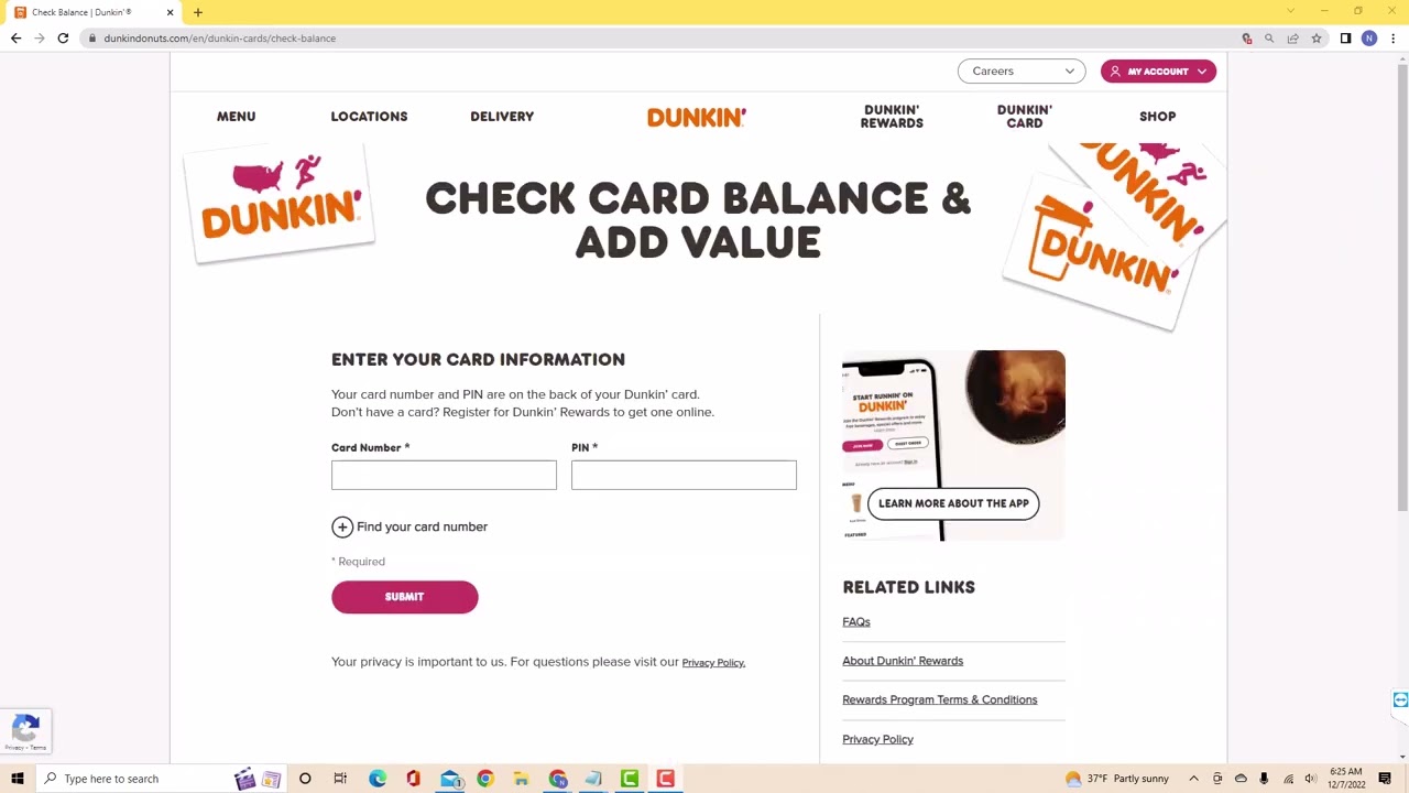 Dunkin Gift Card Balance - Lemon8 Search