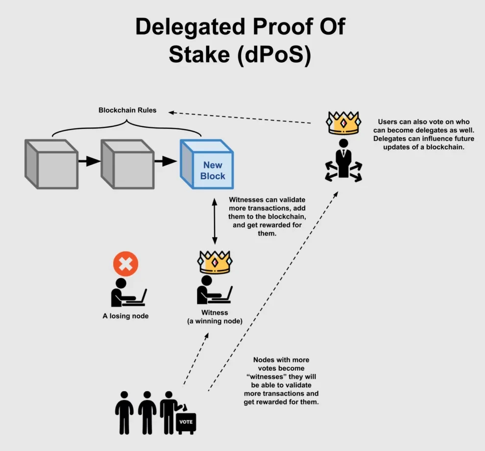 Delegated Proof-of-Stake (DPoS) Explained - Mycryptopedia