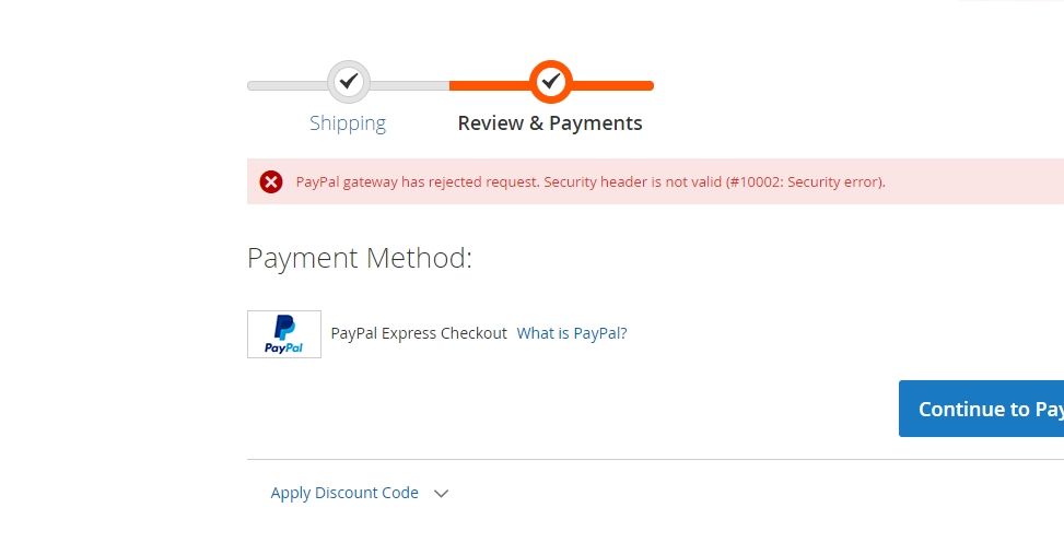 PayPal error (): An error () occurred while processing your PayPal pay | bitcoinlove.fun