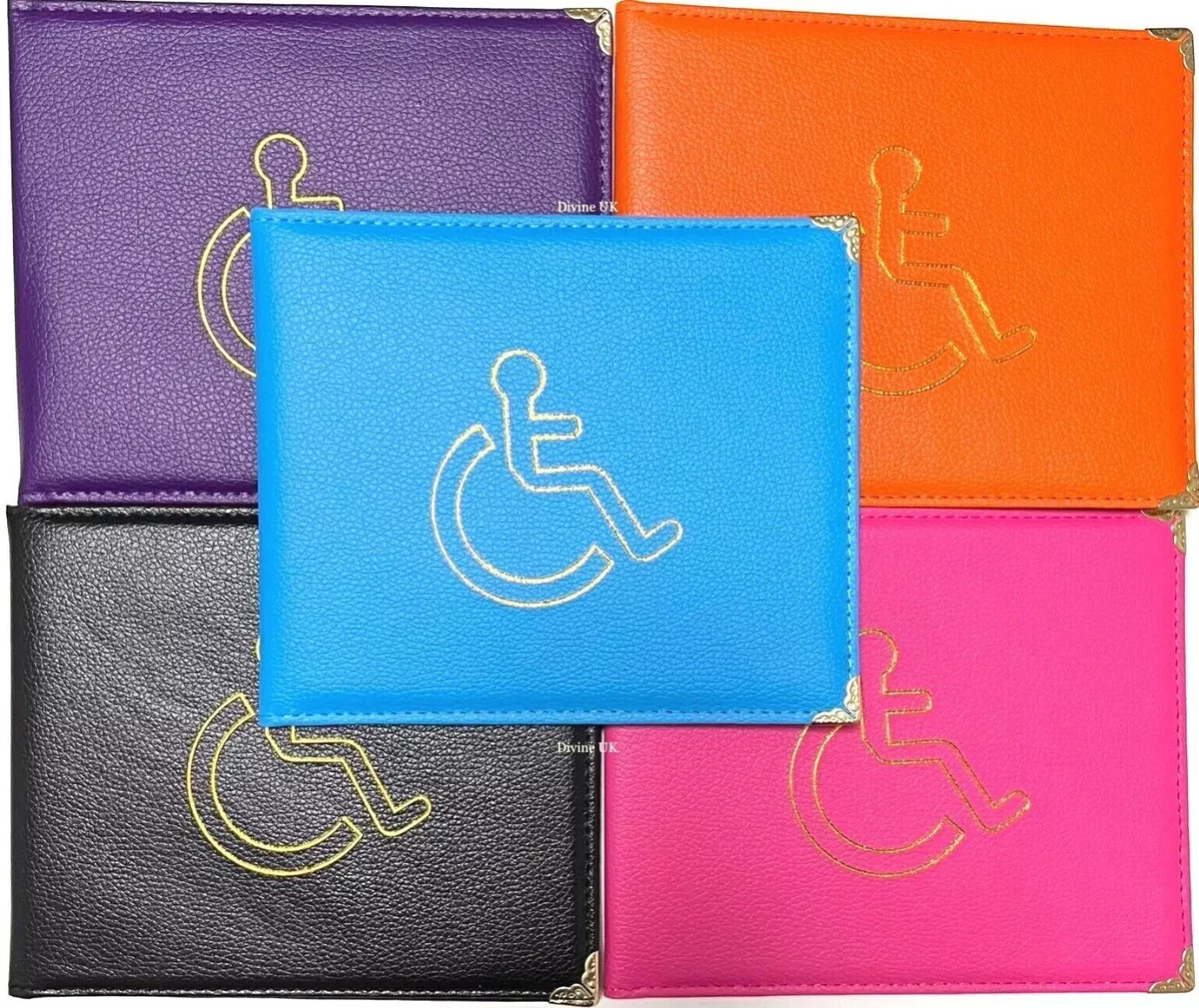 Plastic Disabled Badge Wallet - Blue from Essential Aids