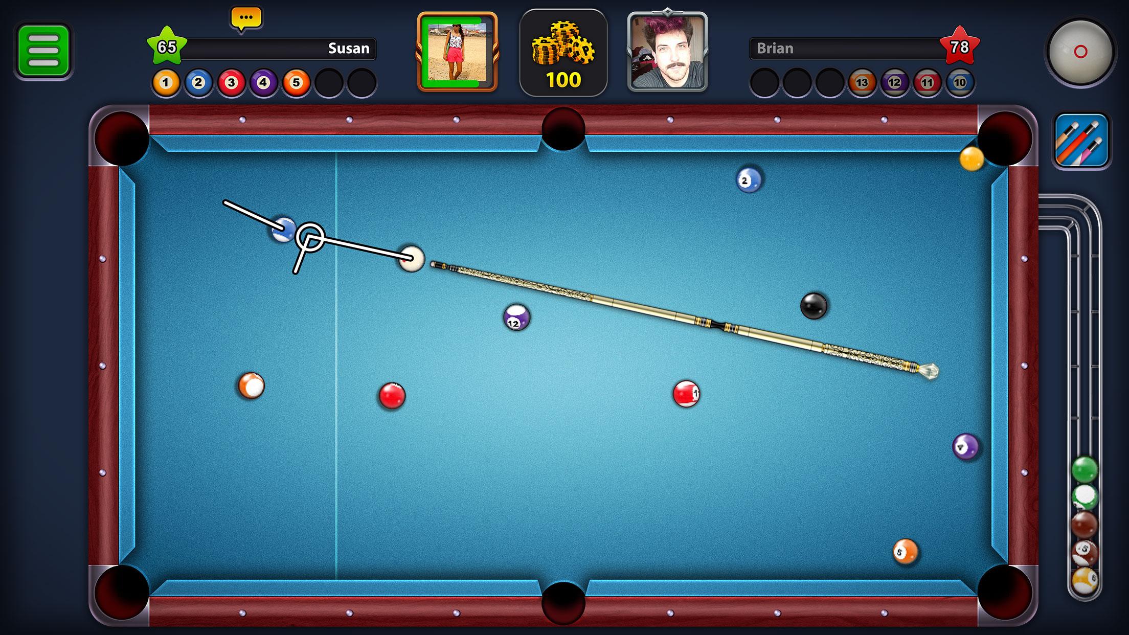 8 Ball Pool MOD APK v (Unlimited Cue, Long Line, Menu) - Jojoy