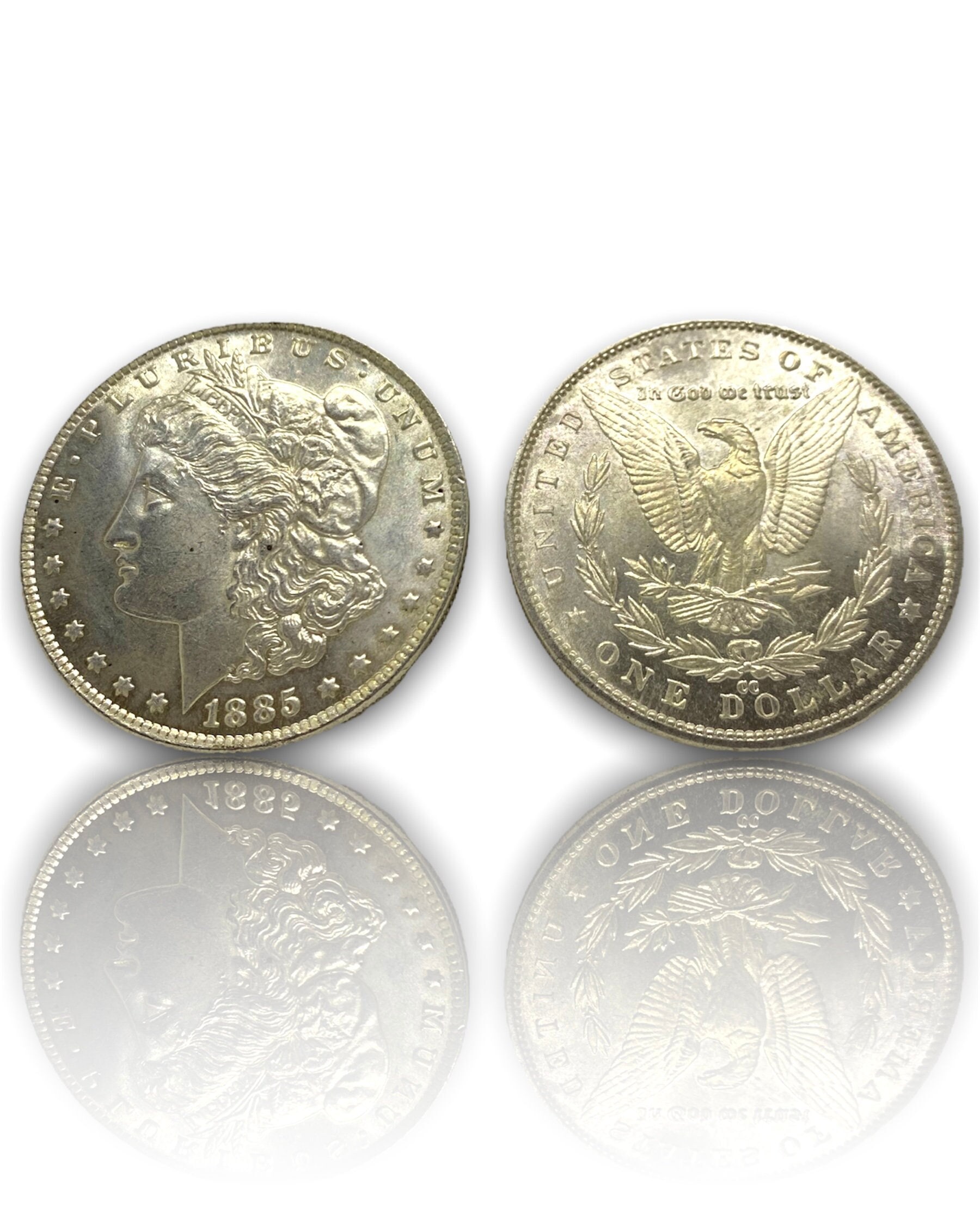 Deep Mirror Prooflike Morgan Dollar at GreatCollections