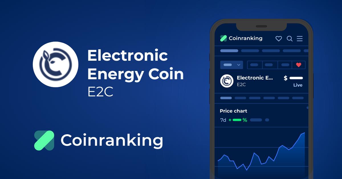 Electronic Energy Coin (E2C) Reviews & Ratings : Revain