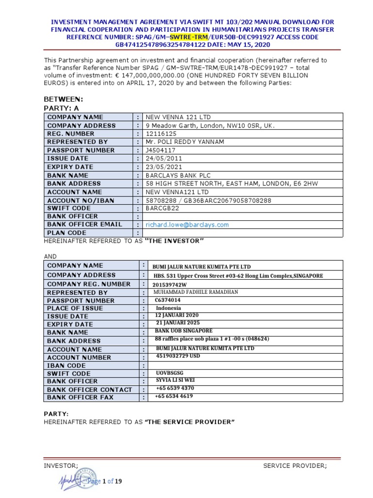 United Overseas Bank (UOB) SWIFT / BIC Codes in Singapore