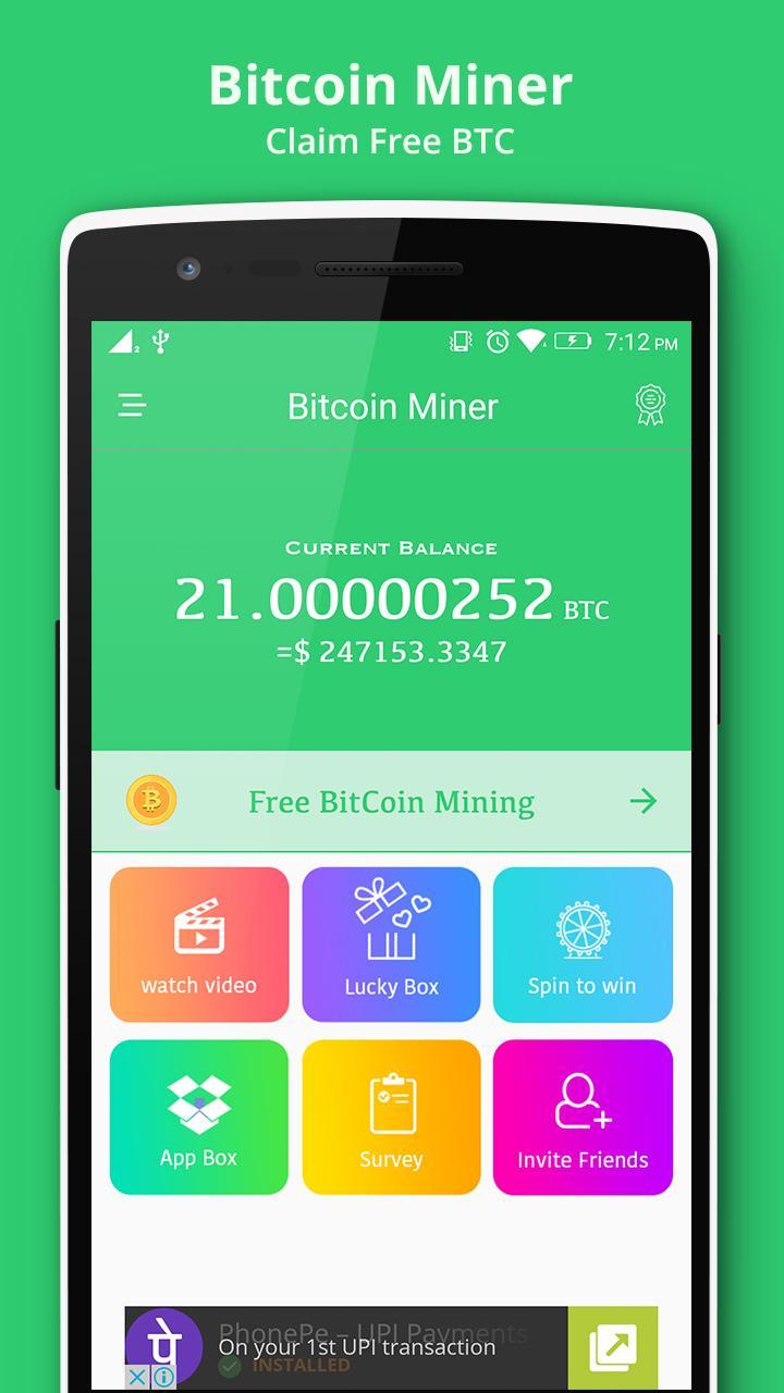 Download Bitcoin Miner Pro - BTC Mining (MOD) APK for Android