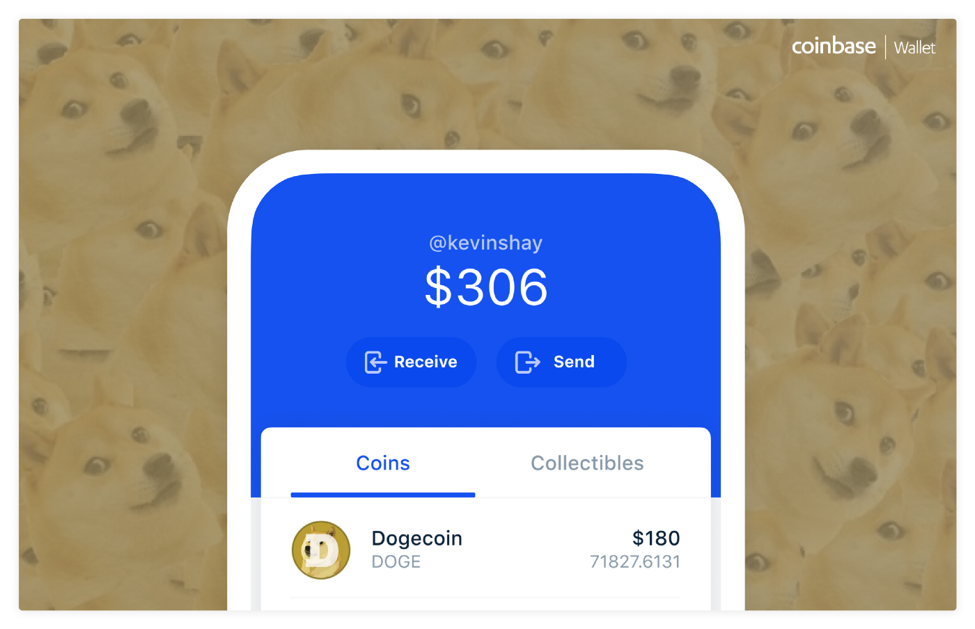 Coinbase Wallet Now Supports Dogecoin, Doge Remains Its Peg To One Doge