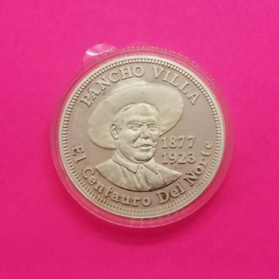 Moneta d'argento puro Pancho Villa 2 oz di seconda mano per EUR su Ourense su WALLAPOP