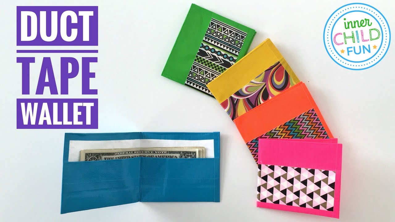 Easy Duct Tape Wallet : 8 Steps - Instructables