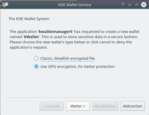 KDE Wallet Error - Linux Mint Forums