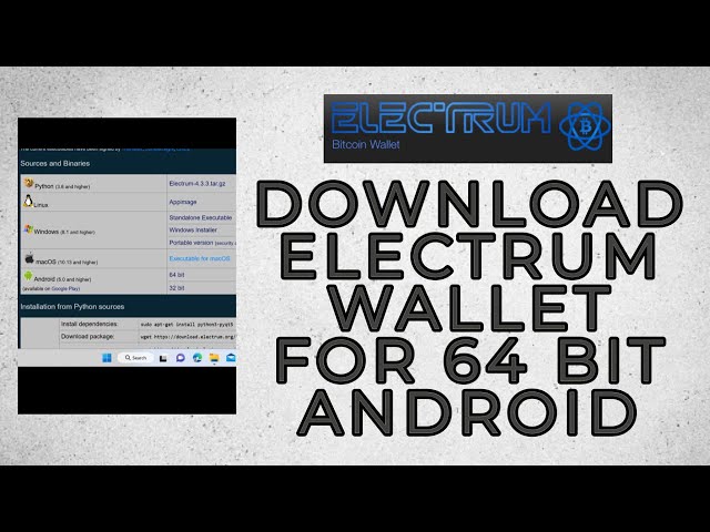 Electrum Bitcoin Wallet old version | Aptoide