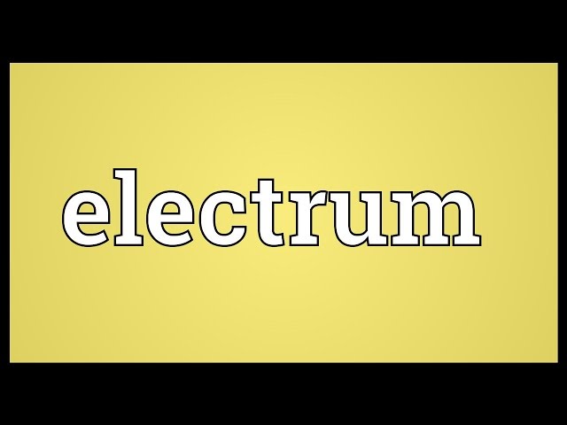 electrum - Wiktionary, the free dictionary