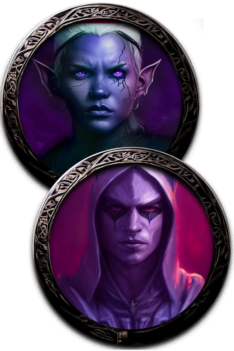 High Elf Token for D&D