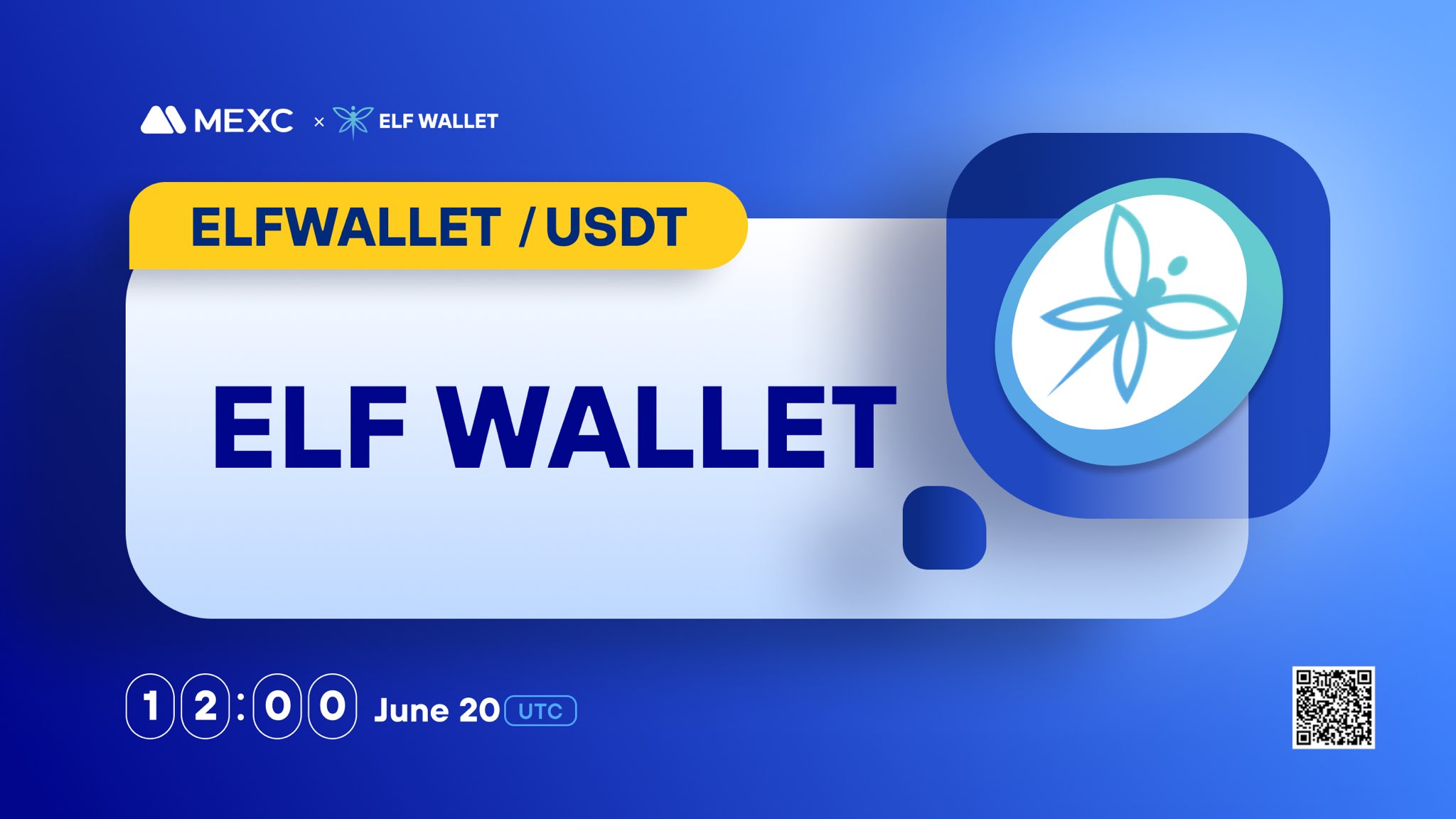 ELF Wallet(ELF) New Listing on MEXC Global at June 20, UTC | CoinCarp