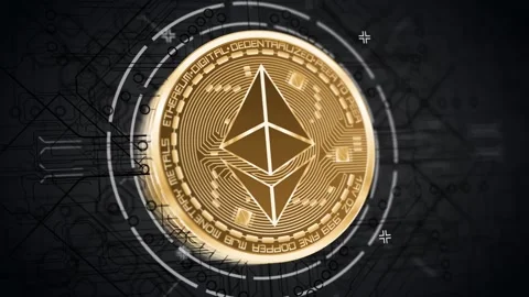 Ethereum - Live Price on Global Market S | Stock Video | Pond5