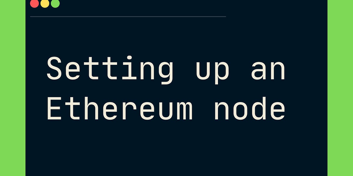 What is an Ethereum Node? The Complete Guide ()