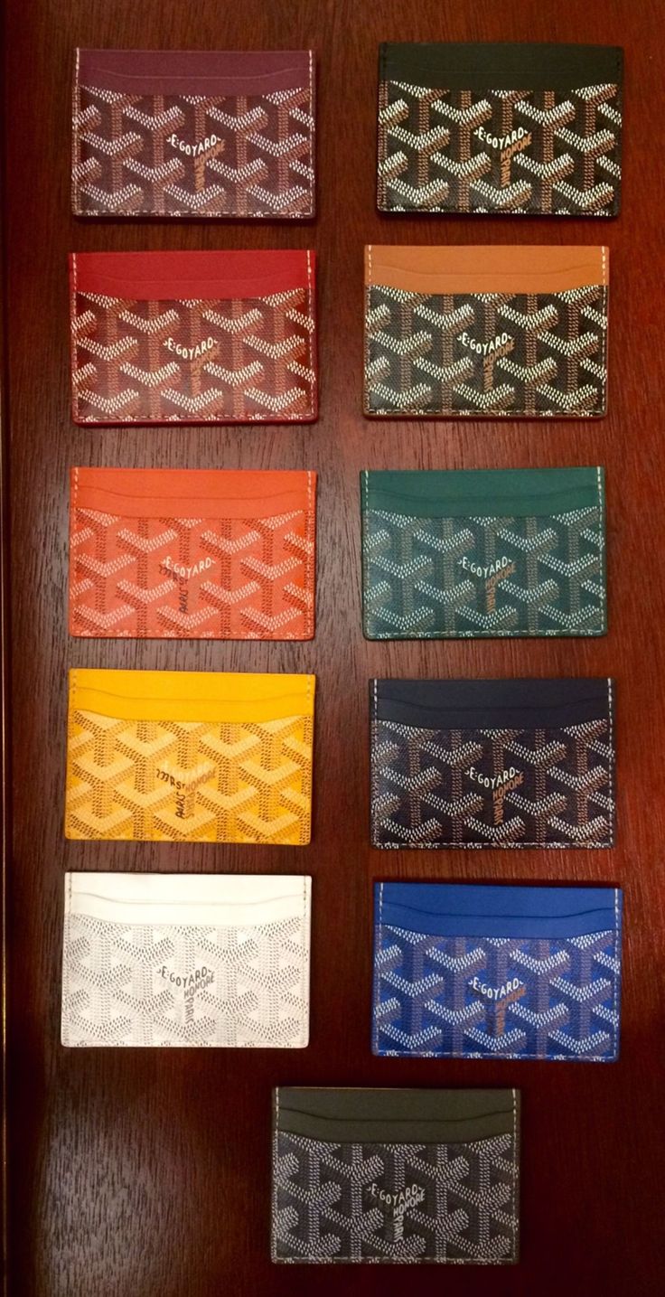 Card holders - Small Leather Goods - Maison Goyard