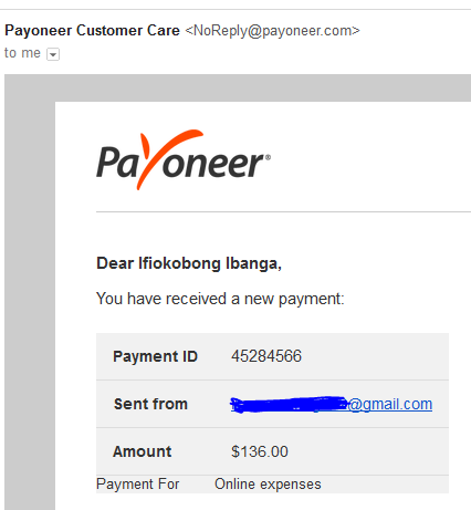 Payoneer payments | Smartcat Help Center