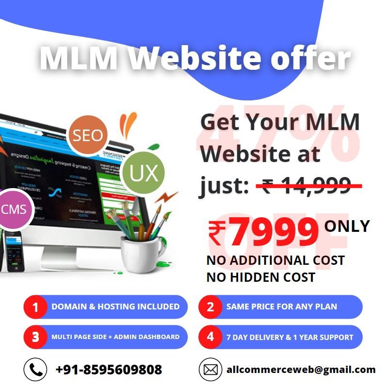 MLM Software Pricing | Best MLM Software Packages in India