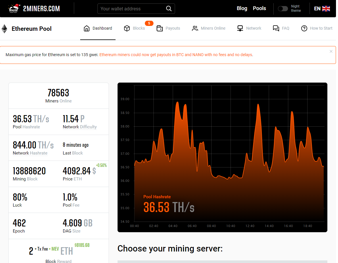 Best Ethereum Classic (ETC) mining pool