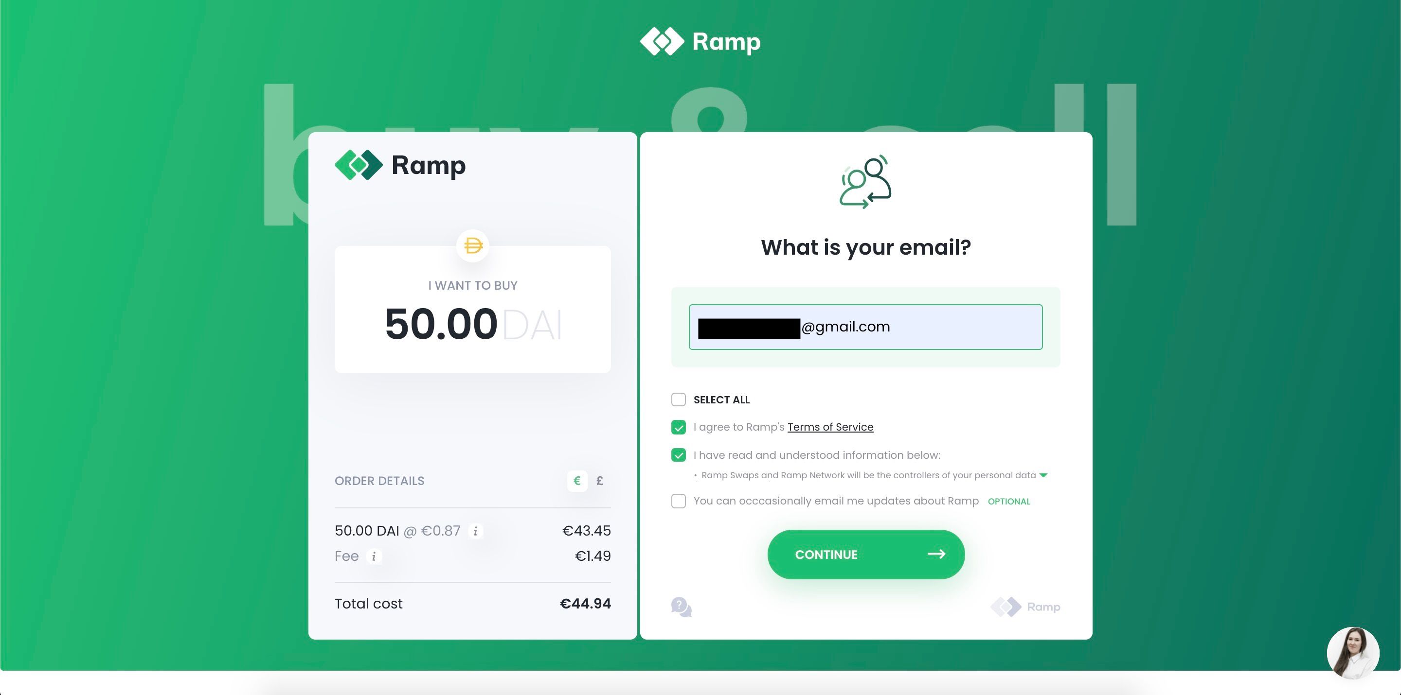 Ramp | Web3 financial infrastructure | Buy & sell crypto