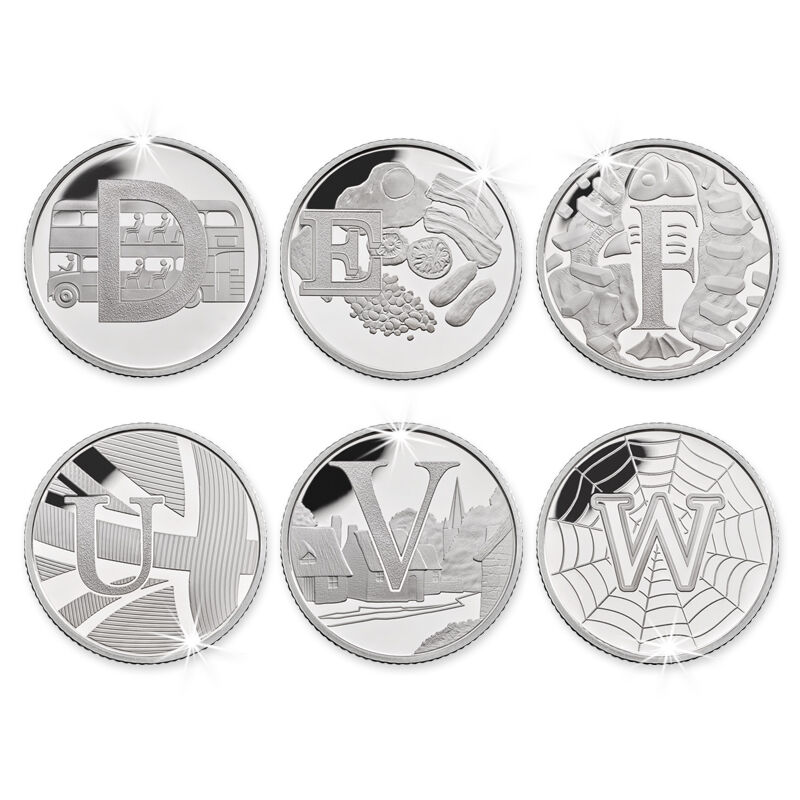 B - Bond 10p Coin - Mintage: , - Scarcity Index: 4