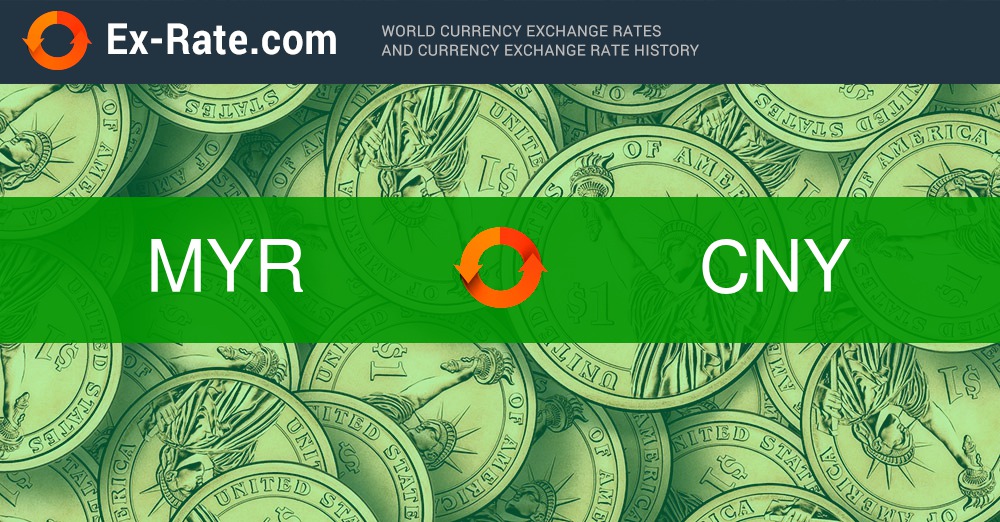Convert 1 MYR to CNY - Malaysian Ringgit to Chinese Renminbi Currency Converter