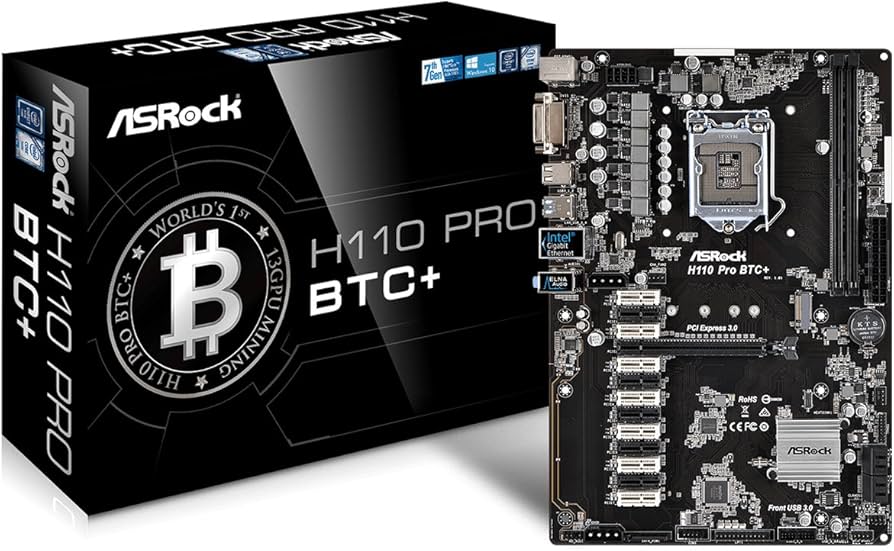 bitcoinlove.fun: ASRock H Pro BTC+ 13GPU Mining Motherboard Cryptocurrency : Electronics