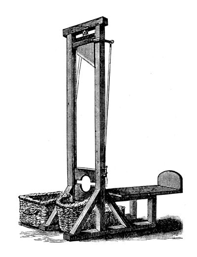 US purchased guillotines? - Hot Topics | Forums | What to Expect