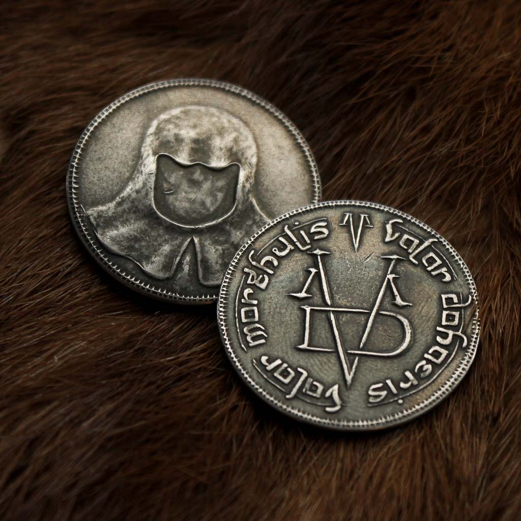 Buy Thick Iron Coin of The Faceless Man Online Romania | Ubuy