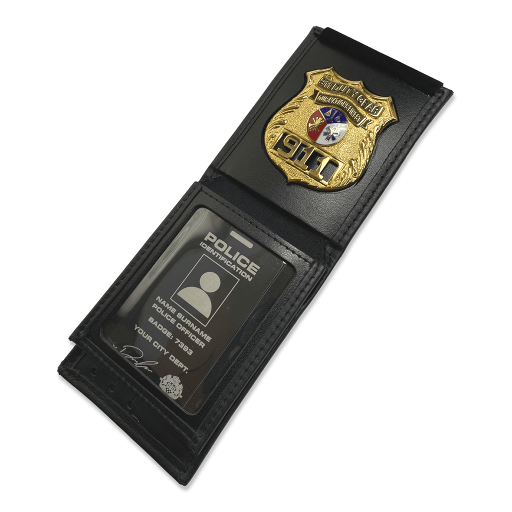 FBI Medallion Double ID Credential Wallet | FBI Medallion Federal Style Wallet