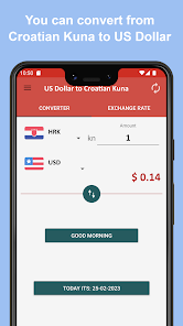 1 USD to HRK - US Dollars to Croatian Kunas Exchange Rate