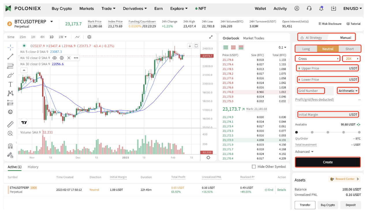 Poloniex Trading Bot