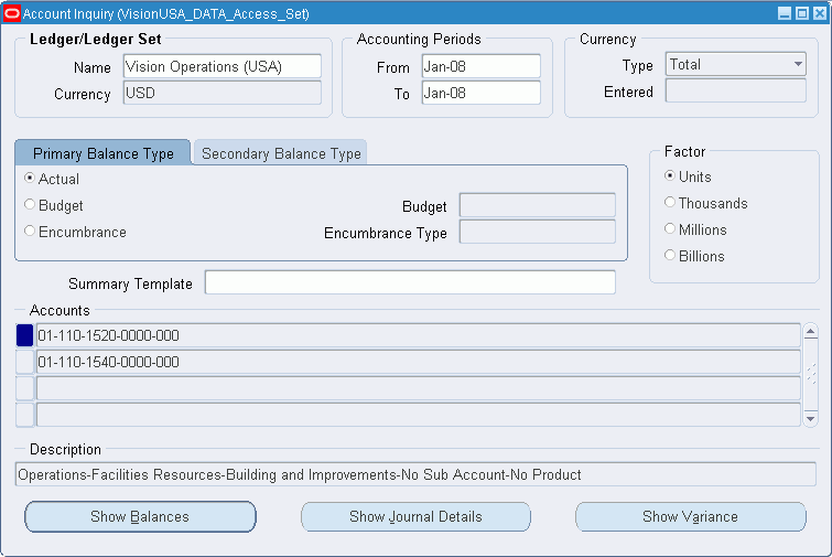 Oracle Financial Functional: General Ledger(GL) Translations in eBS R12