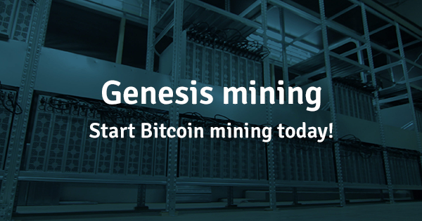 Genesis Mining – Cloud Mining – BitcoinWiki