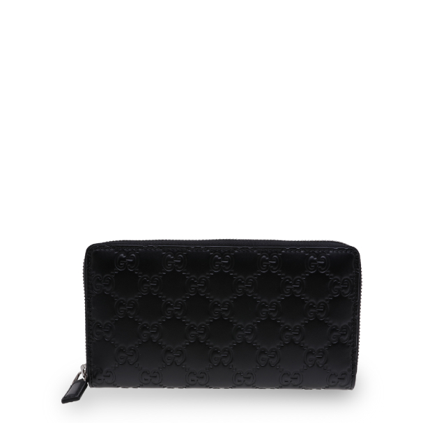 Gucci Black 'Gucci Signature' Coin Wallet – BlackSkinny