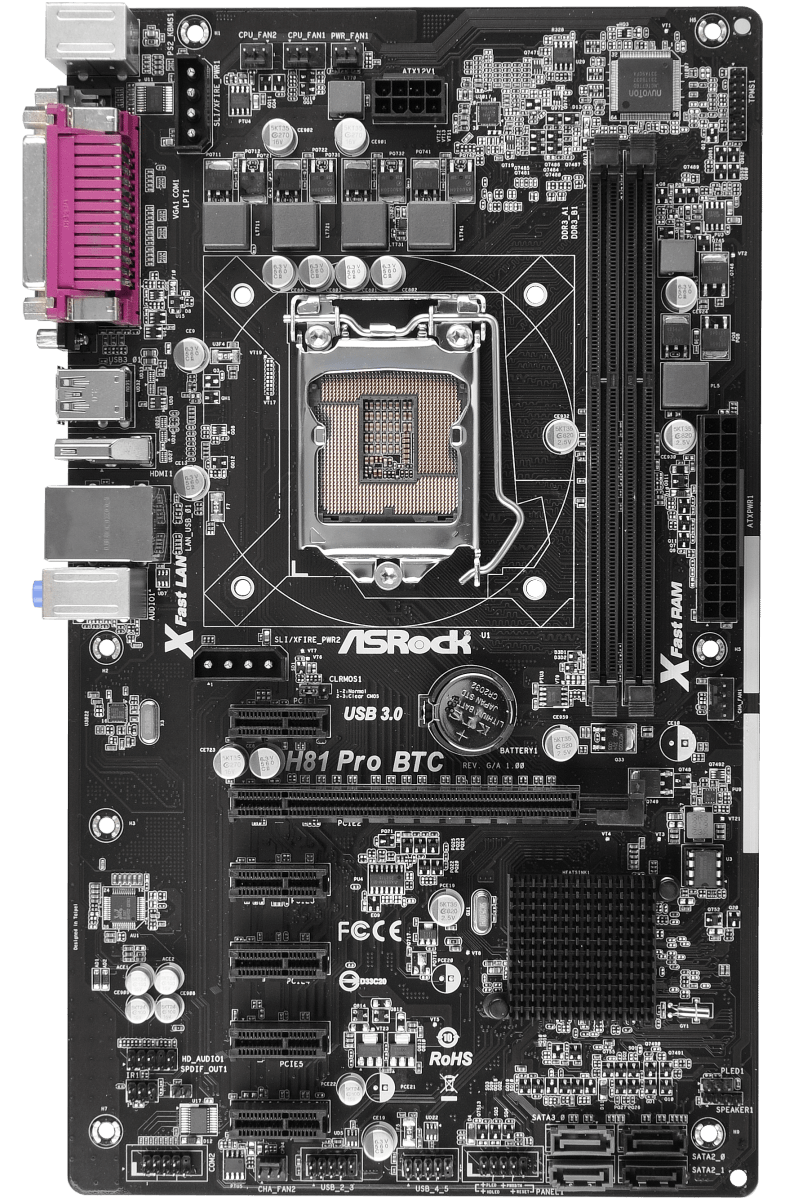 ASRock > H81 Pro BTC R