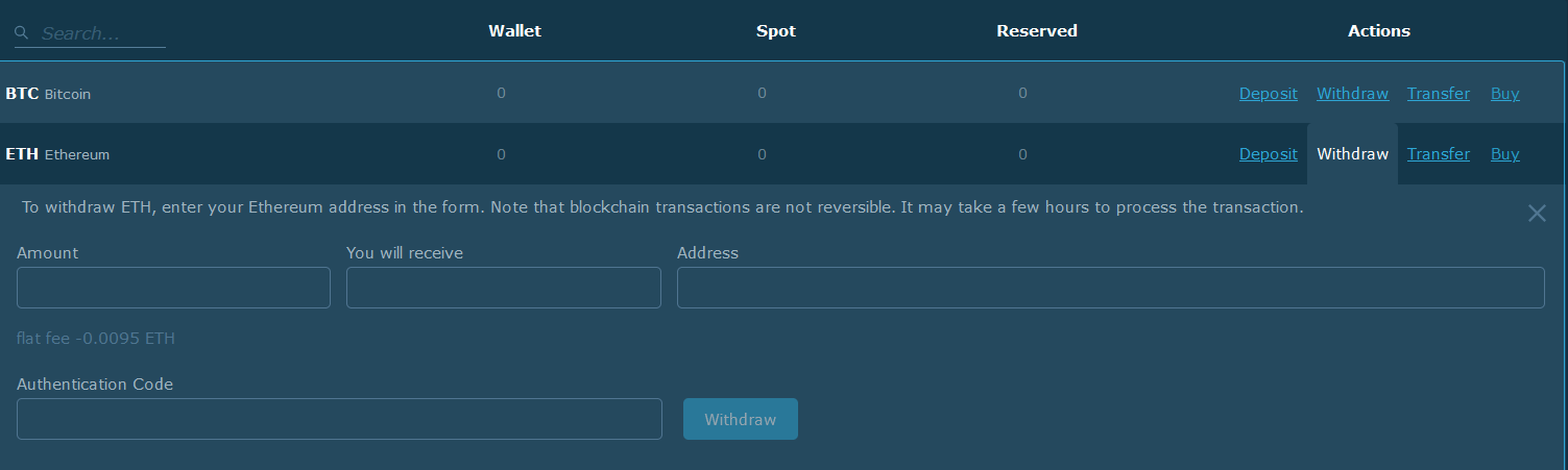 Transferring from HitBTC exchange to omni wallet - Safe Network Token - Safe Network Forum